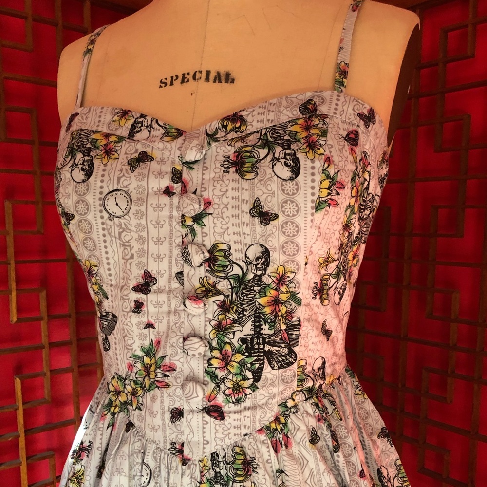 Hell Bunny Pin Up Rockabilly Dress